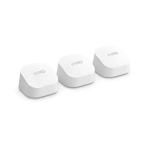 Amazon eero 6+ mesh Wi-Fi system | Fast and reliable