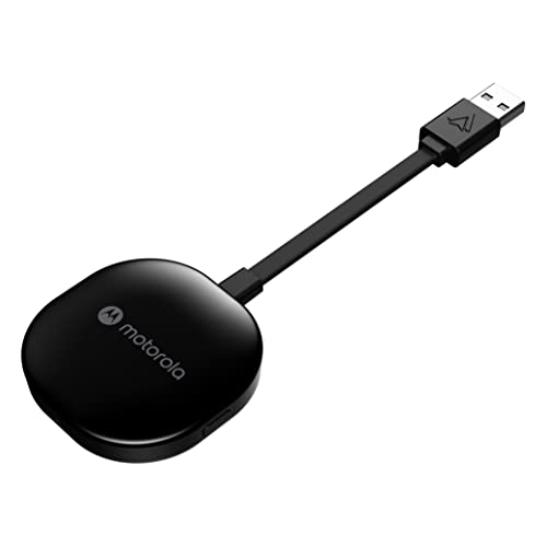 Motorola MA1 Wireless Android Auto Car Adapter - Instant Connection