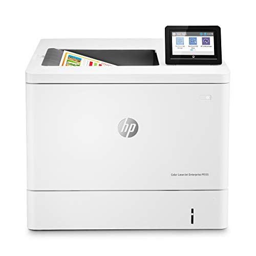 HP Color LaserJet Enterprise M555dn Duplex Printer (7ZU78A),White