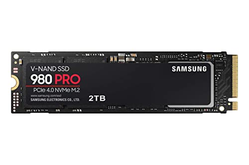 SAMSUNG 980 PRO SSD 2TB PCIe NVMe Gen 4 Gaming