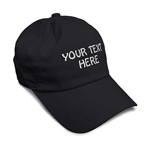 Soft Baseball Cap Custom Personalized Text Cotton Dad Hats for