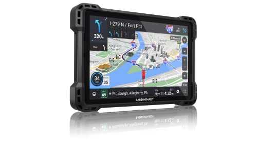 Rand McNally TND 1050 10-inch GPS Truck Navigator, Easy-to-Read Display,