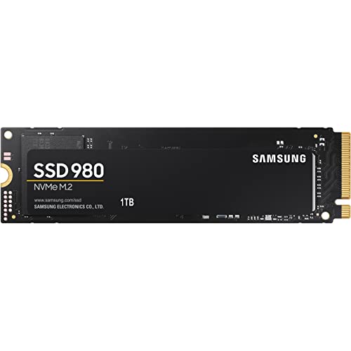 SAMSUNG 980 SSD 1TB PCle 3.0x4, NVMe M.2 2280, Internal