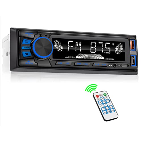 Car Radio Bluetooth Single DIN Car Stereo Audio, MP3 Player