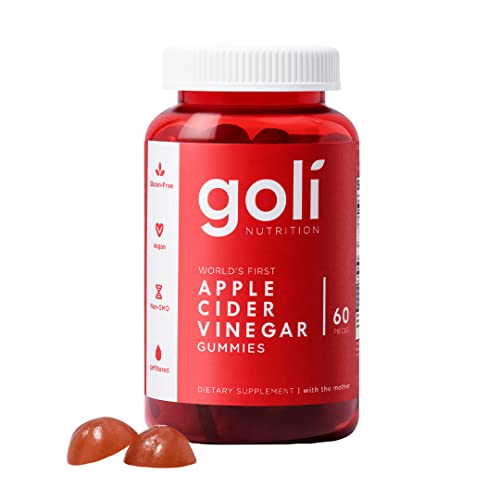 Goli Apple Cider Vinegar Gummy Vitamins - 60 Count -