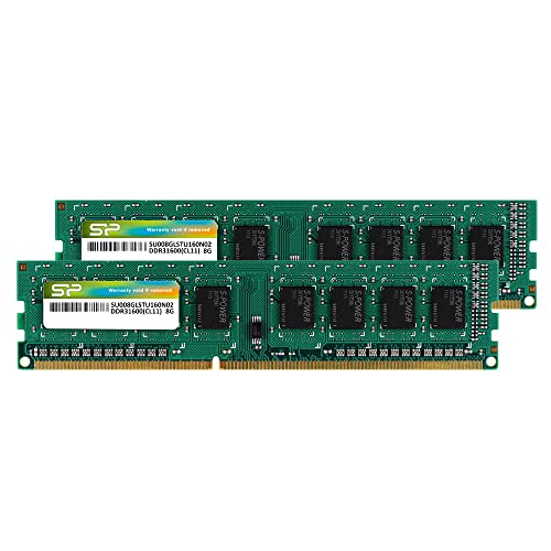 Silicon Power DDR3 16GB (2 x 8GB) 1600MHz (PC3 12800)