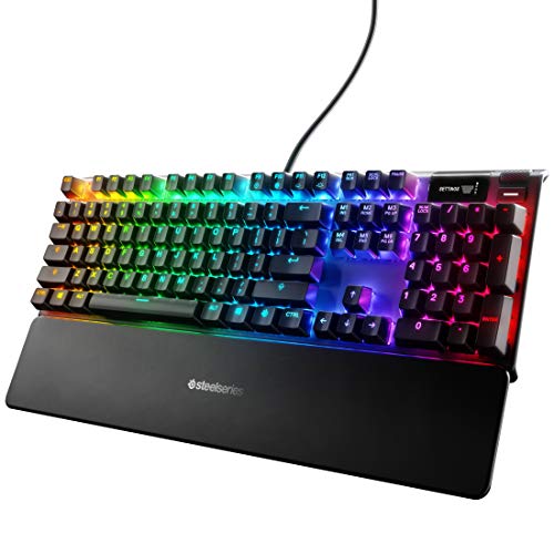 SteelSeries Apex Pro USB Mechanical Gaming Keyboard – Adjustable Actuation