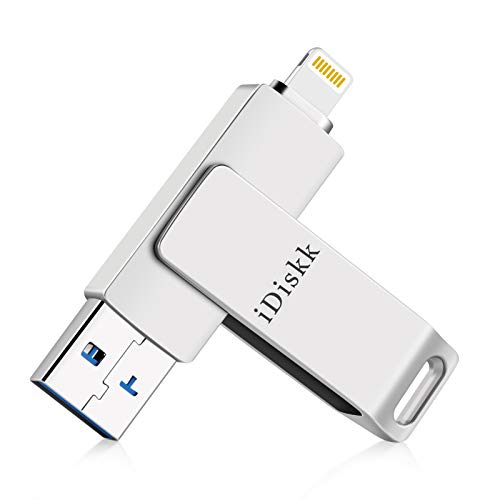 iDiskk 128GB MFi Certified Photo Stick for iPhone Flash Drive