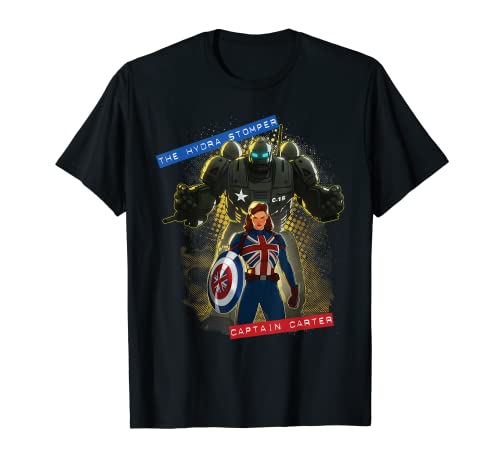 Marvel WHAT IF…? The Hydra Stomper and Captain Carter T-Shirt