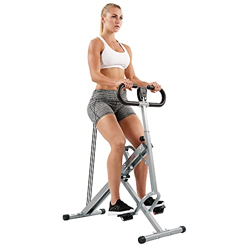 Sunny Health & Fitness Squat Assist Row-N-Ride™ Trainer for Glutes