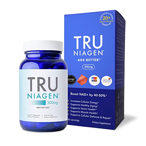 90ct/300mg Multi Award Winning Patented NAD+ Boosting Supplement - More