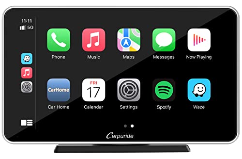 Carpuride 2023 Newest Wireless Apple Carplay & Android Auto,7 Inch