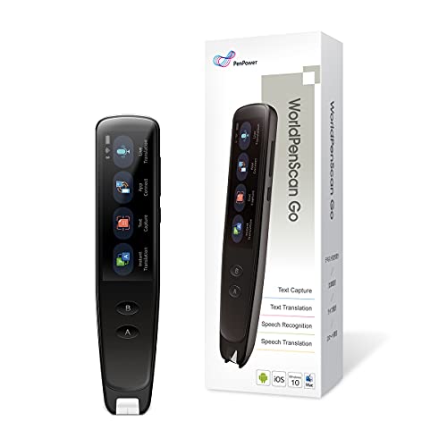 PenPower WorldPen Scan Go | OCR Reading Pen with Text