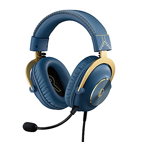 Logitech G PRO X Gaming Headset - Blue VO!CE, Detachable