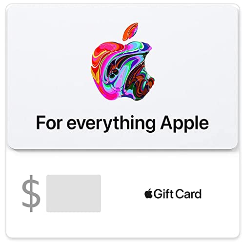 Apple Gift Card - App Store, iTunes, iPhone, iPad, AirPods,
