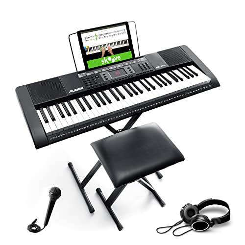 Alesis Melody 61 Key Keyboard Piano for Beginners with Speakers,