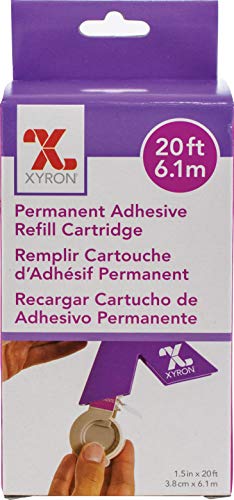 Xyron 150 Refill Cartridge 1.5 inch x 20 inch Permanent