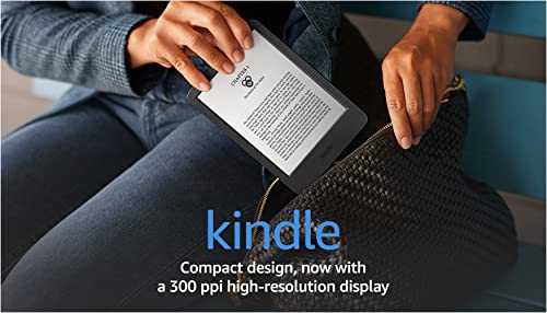 Kindle (2022 release) – The lightest and most compact Kindle,