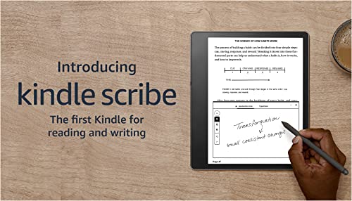 Introducing Kindle Scribe (64 GB), the first Kindle for reading
