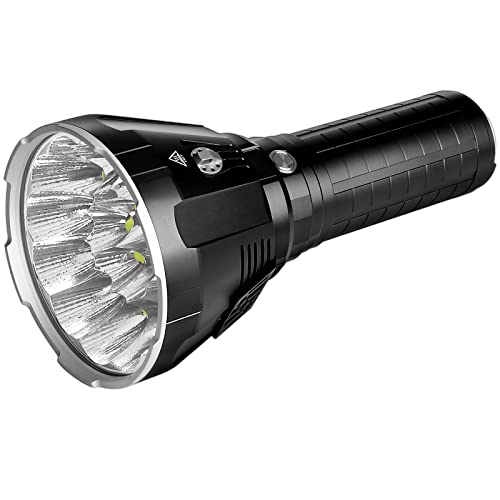 IMALENT MS18 Brightest Flashlight 100,000 Lumens, LED Flashlight 18pcs Cree