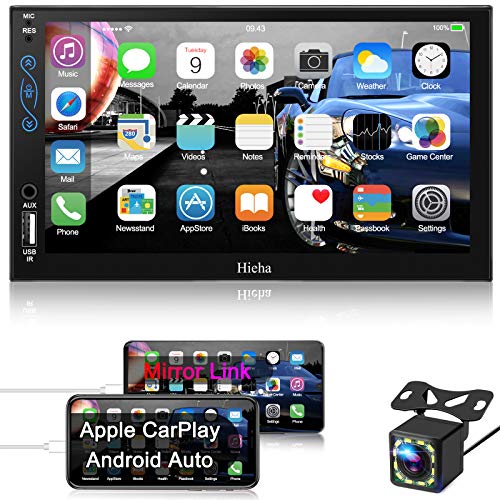 Hieha Car Stereo Compatible with Apple Carplay and Android Auto,