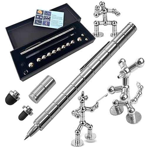 KIDSHEGO Toy Pen, Decompression Magnetic Metal Pen, Eliminate Pressure Fidget