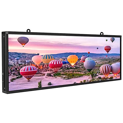 PH5 mm 39"x14" Wifi + USB Programmable Scrolling LED Sign