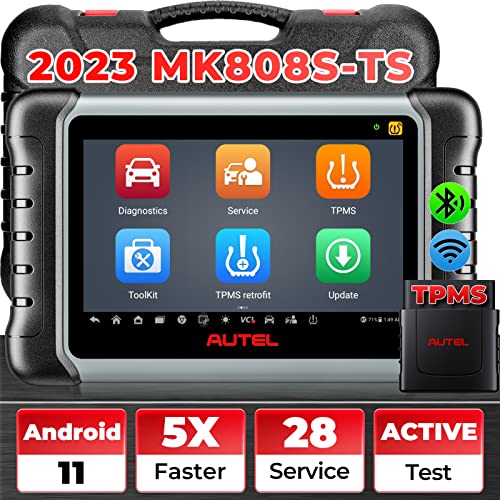 Autel MaxiCOM MK808S-TS Bidirectional Scanner: 2023 All-in-one TPMS Tool of