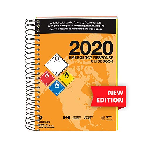 2020 Emergency Response Guidebook (ERG) - English - 4" x