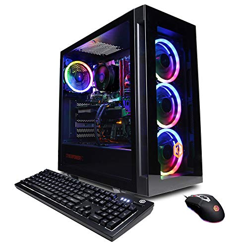 CyberpowerPC Gamer Xtreme VR Gaming PC, Intel Core i7-12700F 2.1GHz,