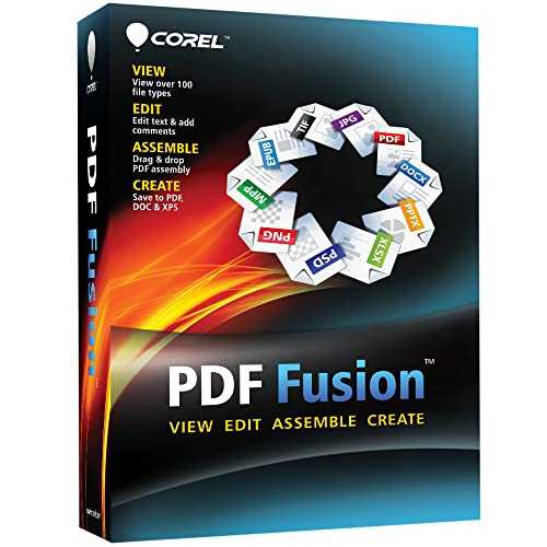 Corel PDF Fusion Document Management Suite [PC Disc]