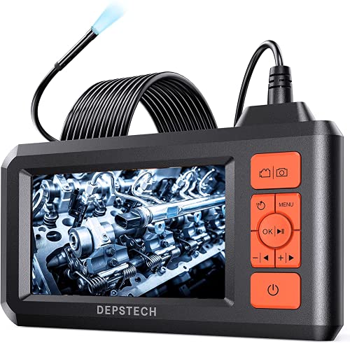 DEPSTECH Industrial Endoscope, 5.5mm 1080P HD Digital Borescope Inspection Camera