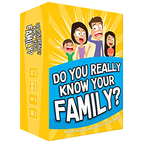 Do You Really Know Your Family? A Fun Family Game