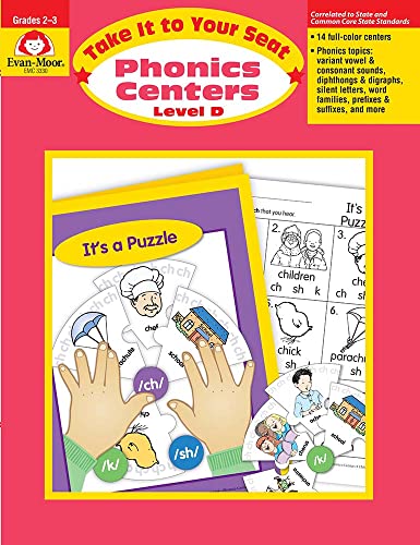 Take It to Your Seat Phonics Centers, Grades 2-3