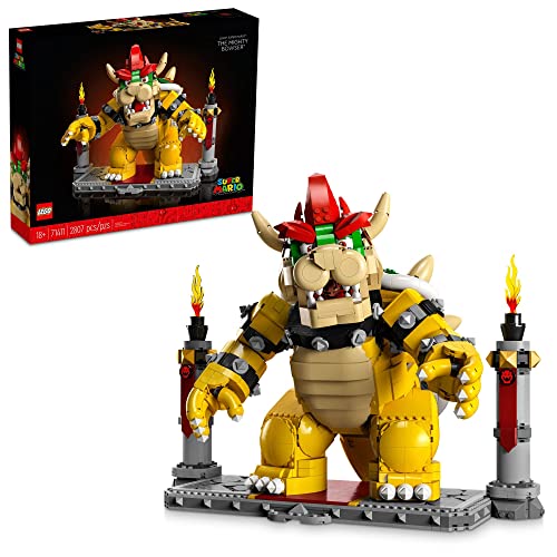 LEGO Super Mario The Mighty Bowser 71411, 3D Model Building