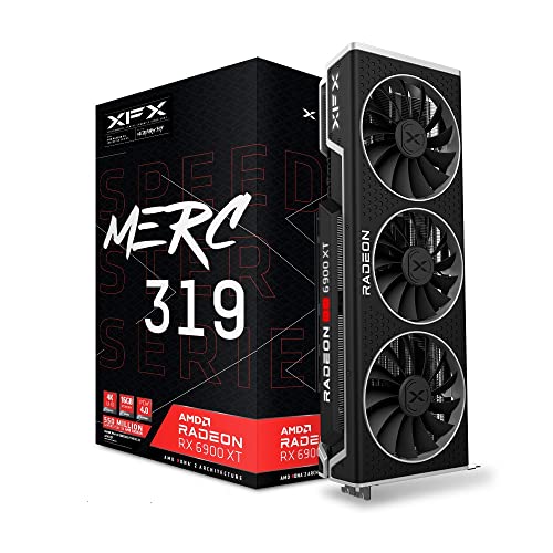 XFX Speedster MERC319 AMD Radeon RX 6900 XT Black Gaming