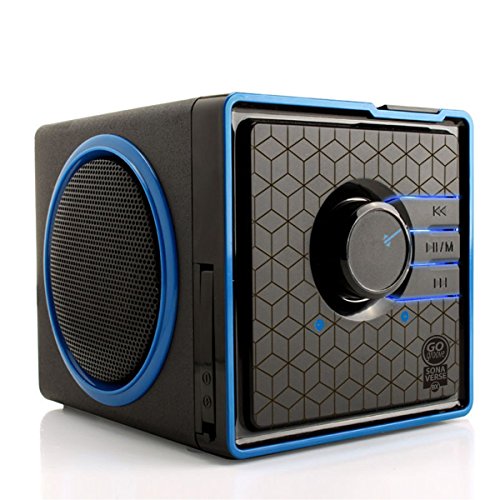 GOgroove SonaVERSE BX Wired Portable Speaker with USB Music Player