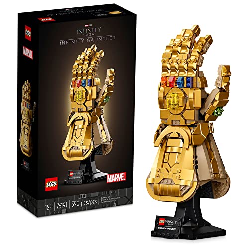 LEGO Marvel Infinity Gauntlet Set 76191, Collectible Thanos Glove with