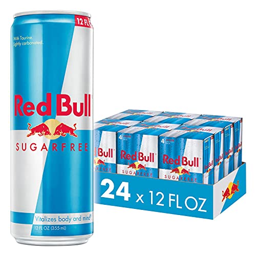 Red Bull Sugar Free Energy Drink, 12 Fl Oz, 24
