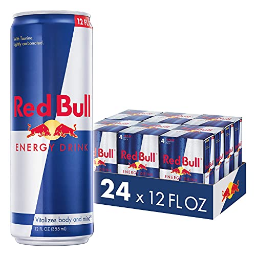Red Bull Energy Drink, 12 Fl Oz, 24 Cans (6