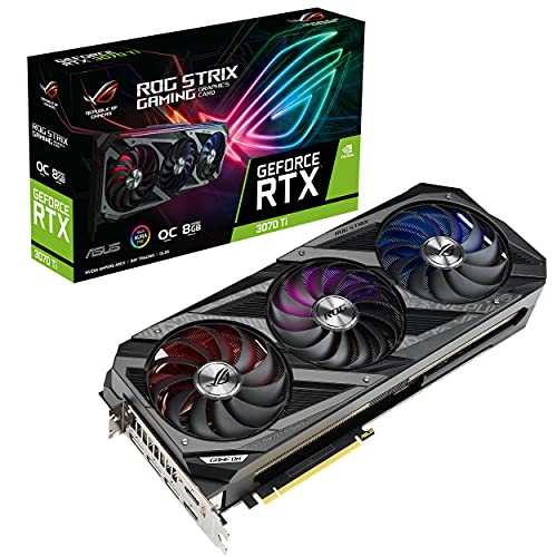 ASUS ROG Strix NVIDIA GeForce RTX 3070 Ti OC Edition