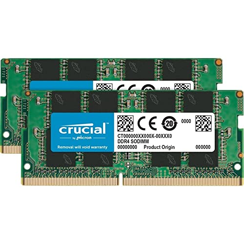 Crucial RAM 32GB Kit (2x16GB) DDR4 3200MHz CL22 (or 2933MHz