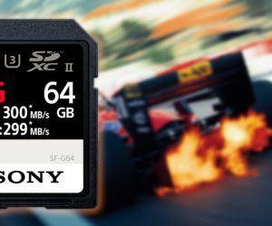 The fastest SD card in the world from Sony and offers 299 MB / s of writing and 300 MB / s of reading