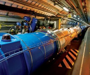 The Large Hadron Collider (LHC) in search particle of God