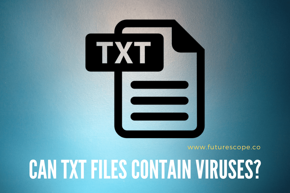 Can txt files Contain Viruses