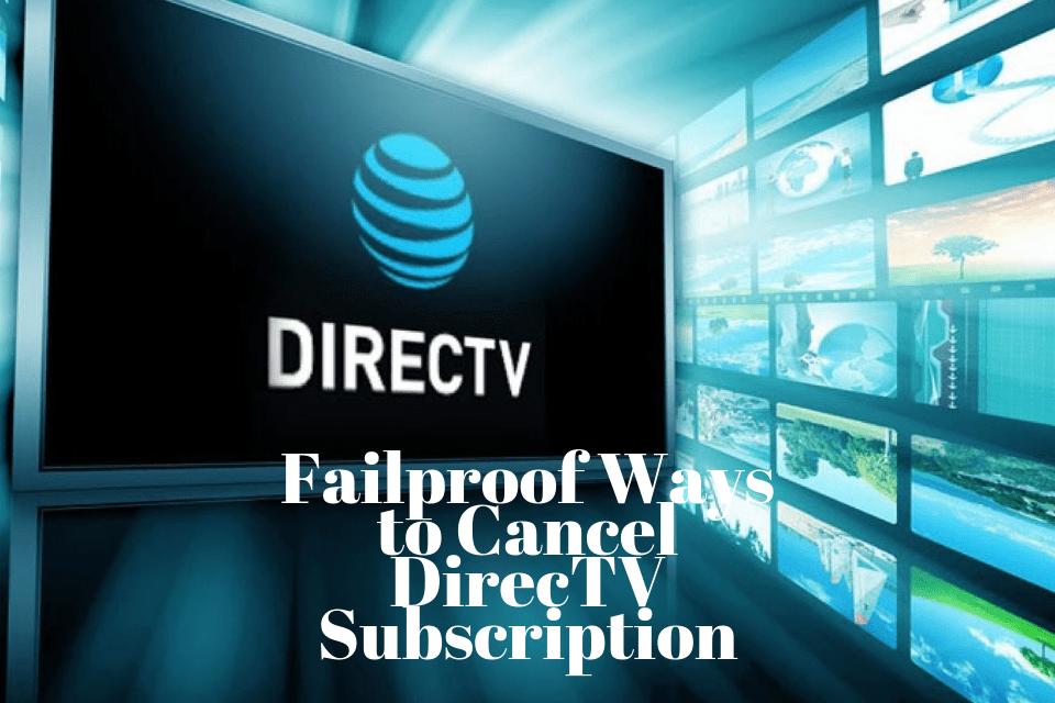 Cancel DirectTV Online Service