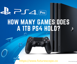 How Many Games Does A 1TB PS4 Hold?