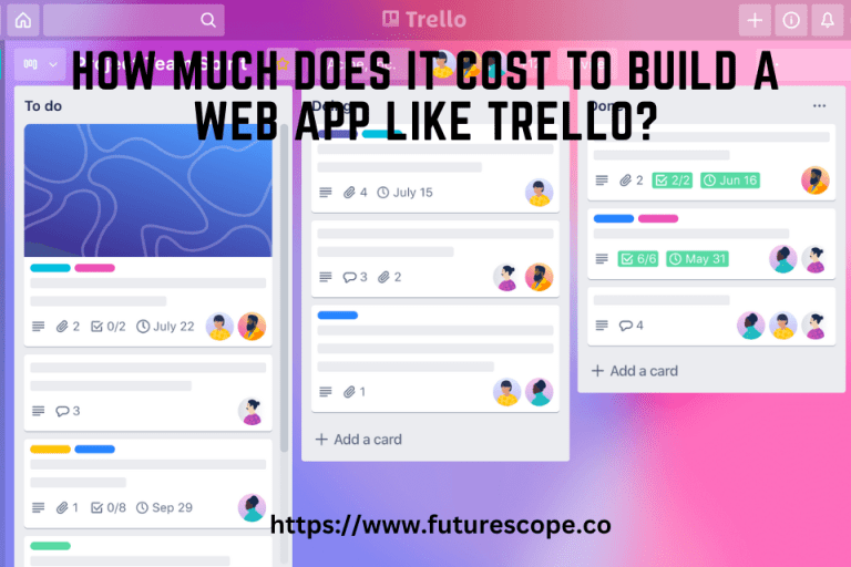 How Much Does It Cost to Build a Web App Like Trello