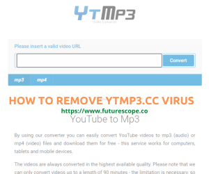 How Do I Get Rid of Ytmp3 CC Virus? Is ytmp3 is safe?