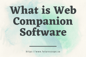 What is Web Companion Software